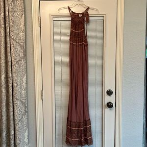 Long mauve sundress from world market